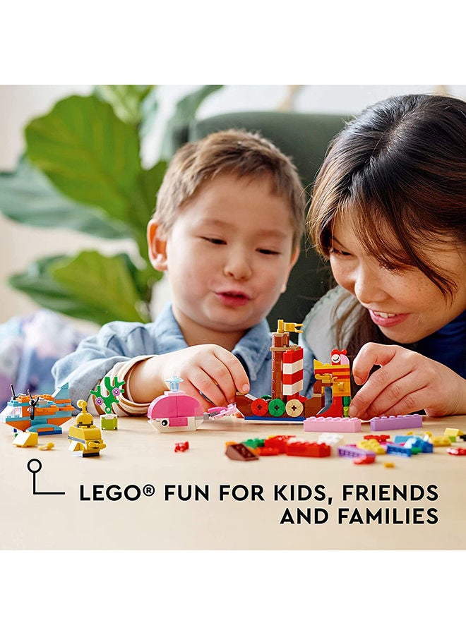 ليغو - مجموعة بناء كلاسيكية من أوشن فن 11018 11018 333 أكبر من 4 سنوات - Image 4