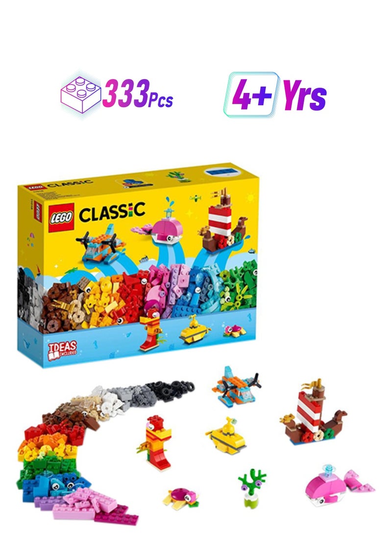 ليغو - مجموعة بناء كلاسيكية من أوشن فن 11018 11018 333 أكبر من 4 سنوات - Image 1