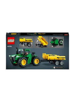 LEGO 6379482 6379482 Technic John Deere 9620R 4Wd Tractor 42136 Model Building Kit; A Project Designed For Kids Who Love Tractor Toys; Complete With Tipping Trailer; For Ages 8+ (390 Pieces) 8+ Years 390 8+ Years  - Image 3