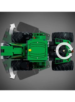 LEGO 6379482 6379482 Technic John Deere 9620R 4Wd Tractor 42136 Model Building Kit; A Project Designed For Kids Who Love Tractor Toys; Complete With Tipping Trailer; For Ages 8+ (390 Pieces) 8+ Years 390 8+ Years  - Image 5