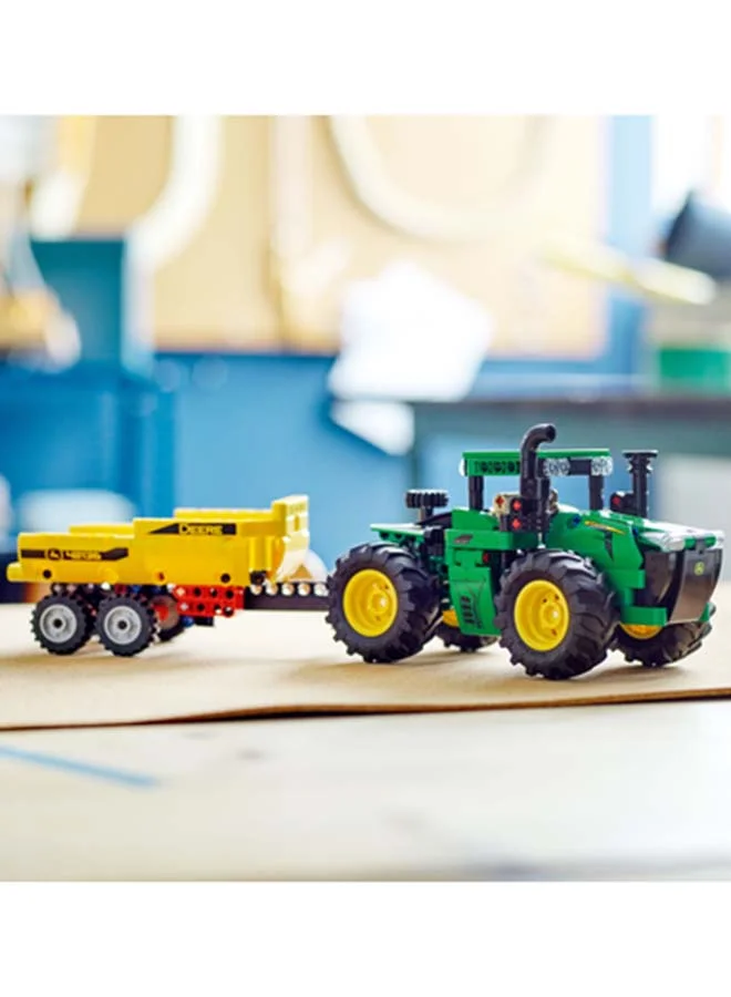 ليغو 6379482 Technic John Deere 9620R 4Wd Tractor 42136 Model Building Kit; A Project Designed For Kids Who Love Tractor Toys; Complete With Tipping Trailer; For Ages 8+ (390 Pieces) 8+ Years