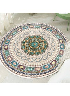 Sharpdo Decorative Antiskid Round Mat Multicolour 120 x 120cm  - Image 2