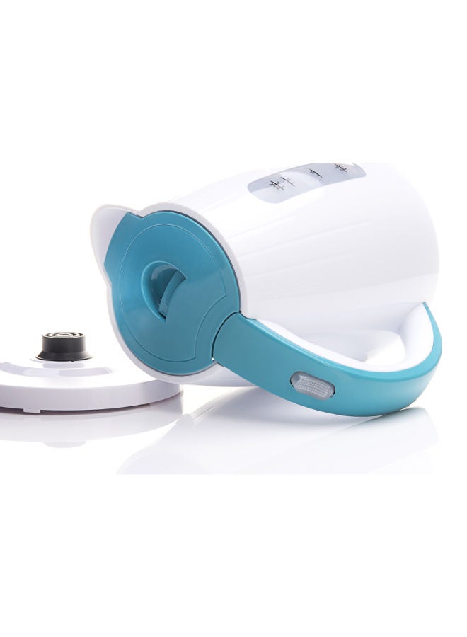 Electric Kettle, Auto Shut-Off, Water level indicator, Plastic, 1.7 L 2200 W MT-K199 White
