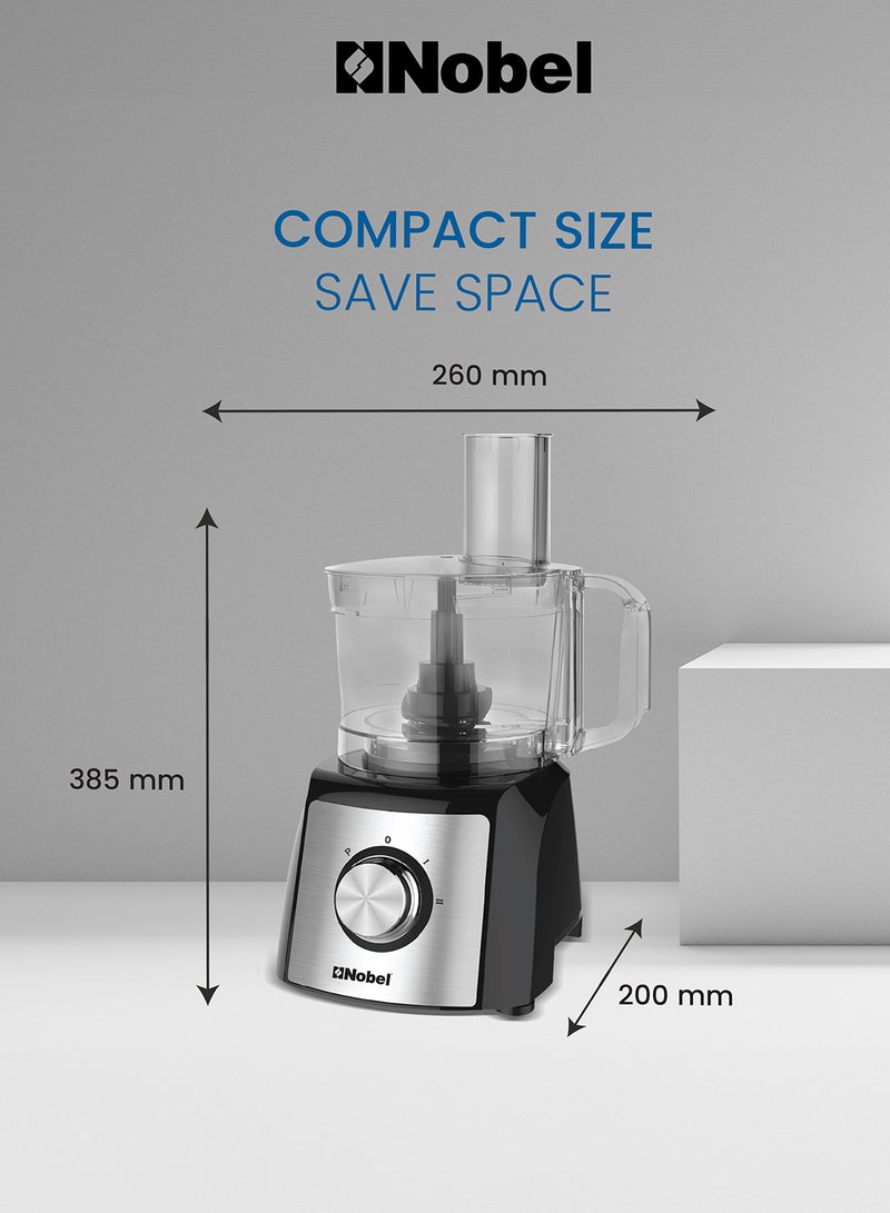 10 In 1 Food Factory Juicer 1.5 L 600 W NFP777E Silver