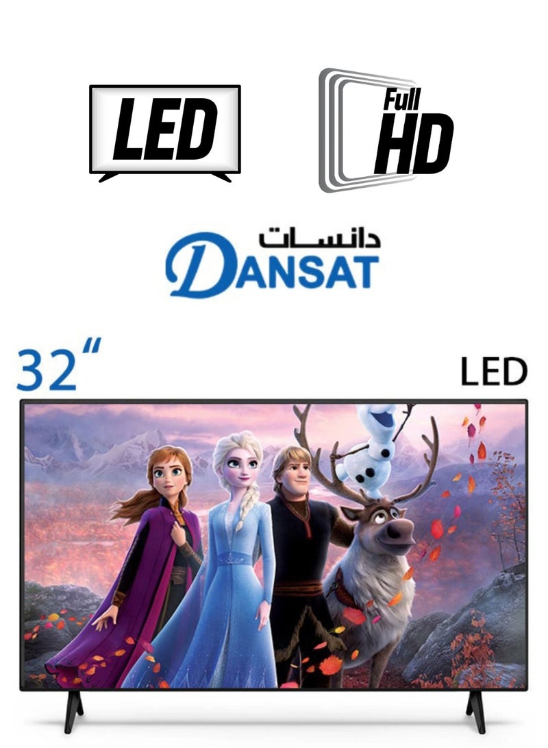 Dansat 32-Inch LED TV DTD32BH Black  - Image 1