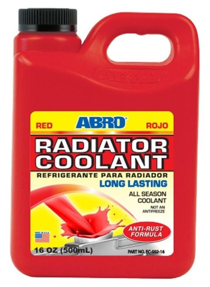 أبرو سائل تبريد الرادياتير أحمر 0.5 لتر