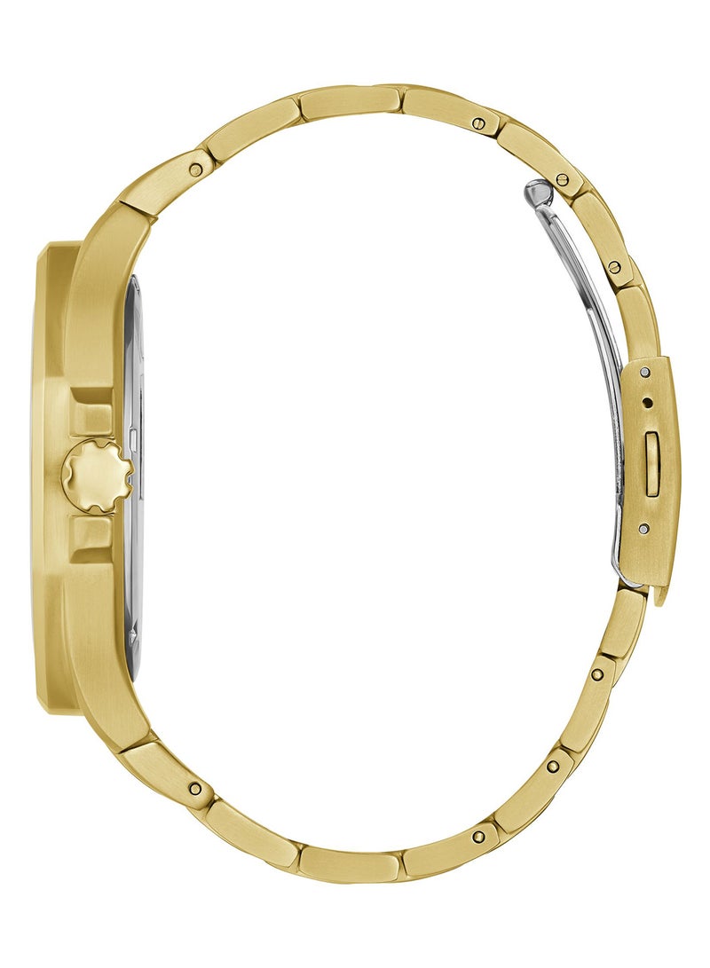 GUESS - Men's Top Gun Stainless Steel Wrist Watch GW0278G2 - 46mm - Gold - Image 1