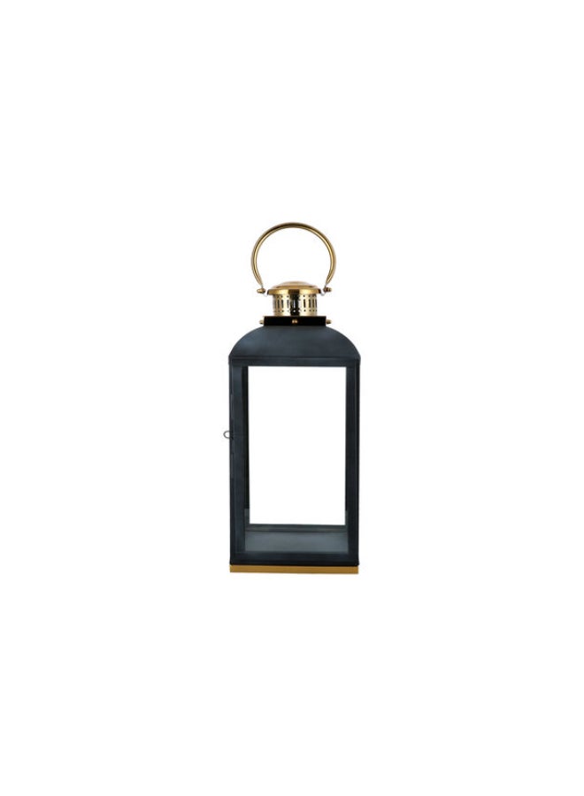 Decorative Lantern Black/Gold 7.5X20.5inch - Image 3