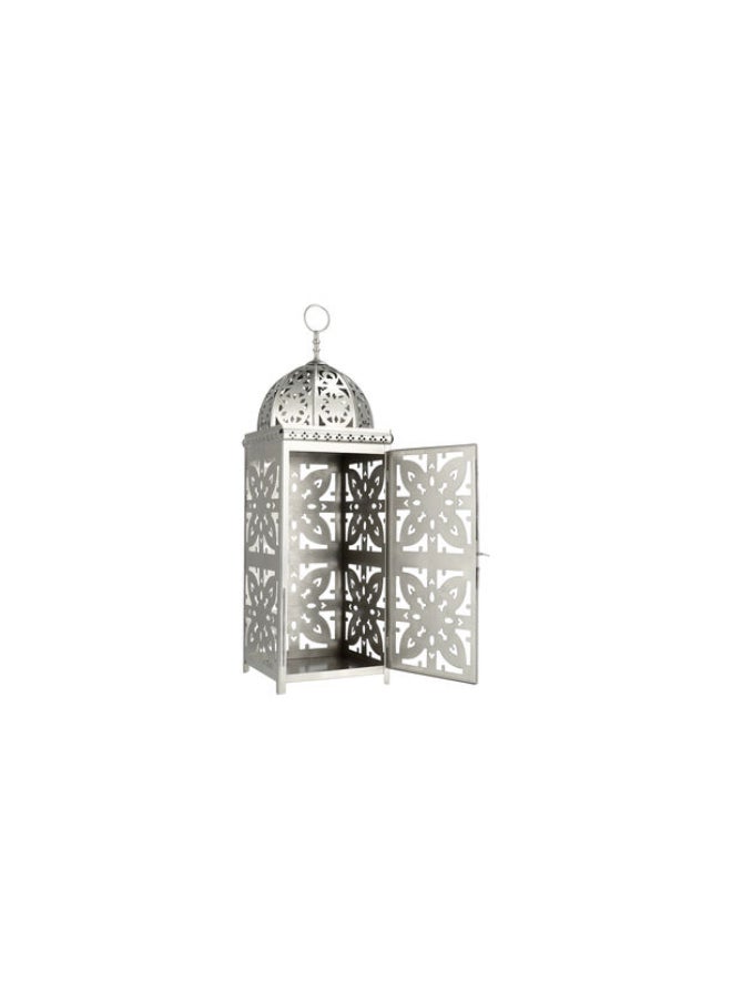 Lantern Silver 19x19x65cm - Image 3