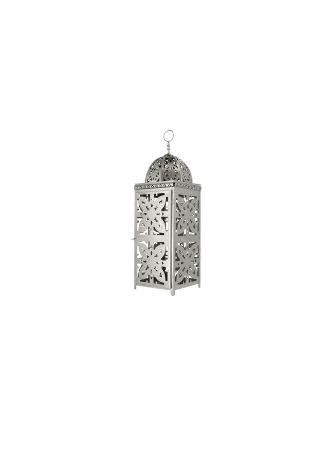 Lantern Silver 19x19x65cm - Image 4