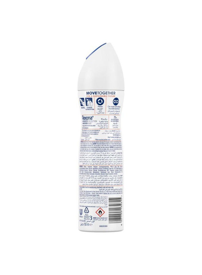 Rexona - Women Antiperspirant Deodorant Peach Spark & Lemongrass Spray White 150ml - Image 1