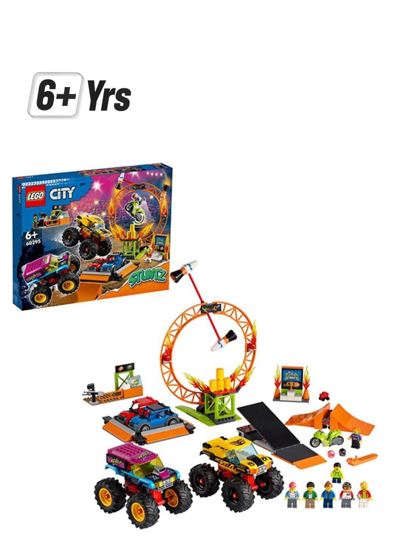 LEGO 60295 City : Stuntz Show Arena Playset 6+ Years 668 6+ Years  - Image 1