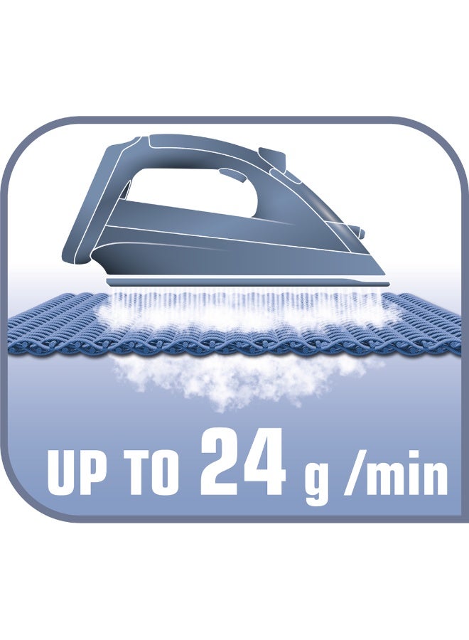 TEFAL Steam Iron, 1800W, Multi Color, Fv1734M0 200 ml 1800 W FV1734M0 White / Blue / Red - Image 5