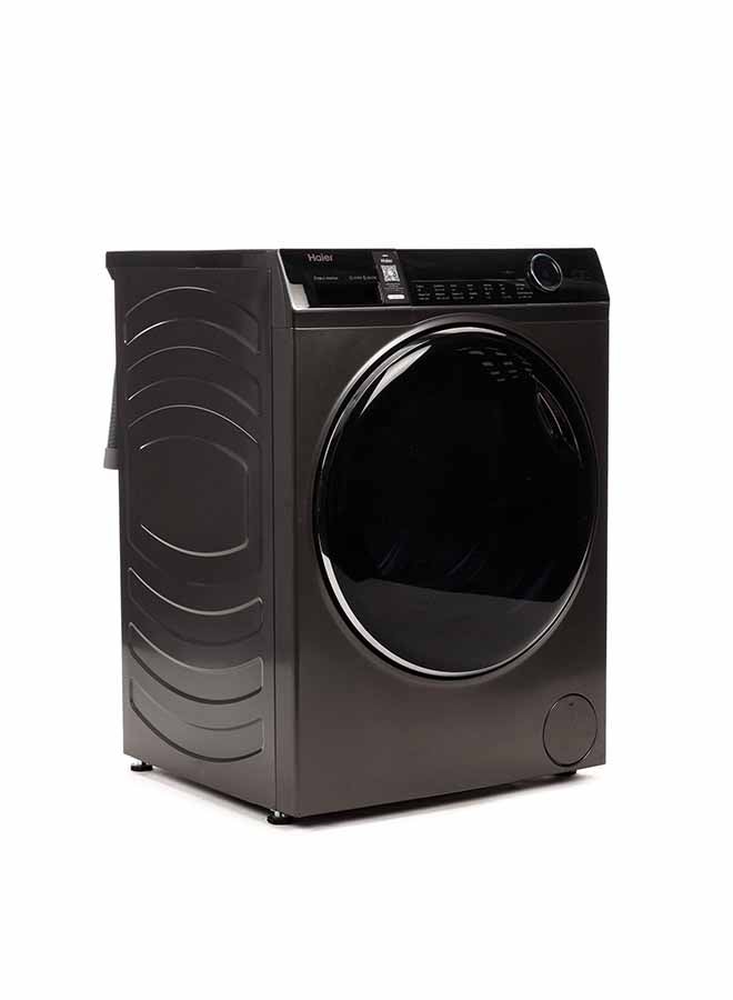 هاير غسالة بموتور انفرتر وحركة مباشرة ، مجفف 6 كجم HWD100-B14979S8 أسود/فضي  - Image 3