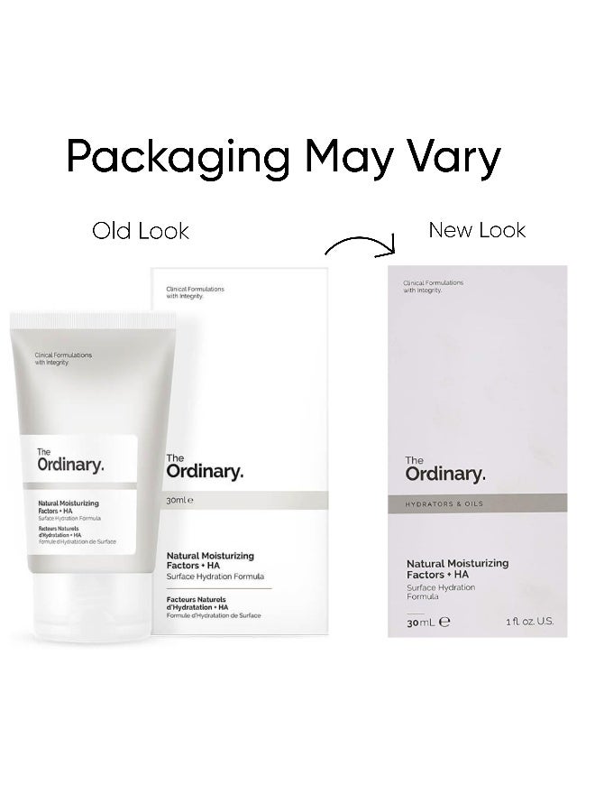 ذا اورديناري عوامل ترطيب طبيعية بالإضافة إلى تركيبة HA أبيض 30ملليلتر - Image 2