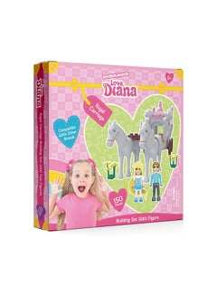 Love Diana Royal Carriage Toy Construction Playset / Building Kit 150 - Pieces