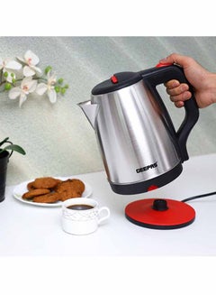 GEEPAS Stainless Steel Electric Kettle 1.8 L 1500 W GK38044 Silver, Black  - Image 3