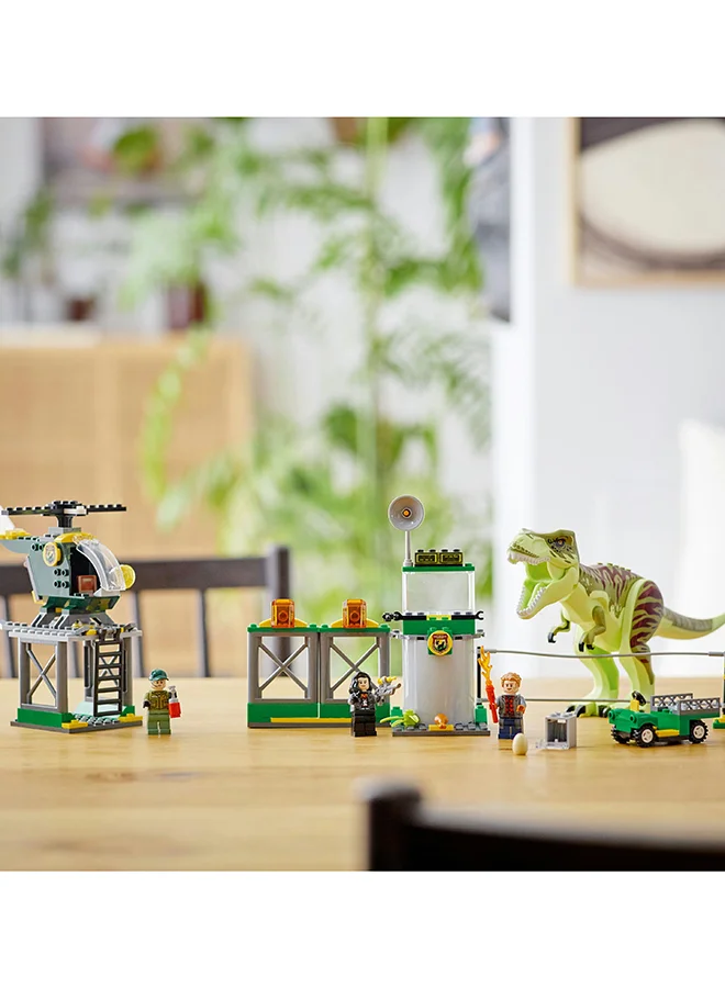 LEGO LEGO 76944 Jurassic World T. rex Dinosaur Breakout Building Toy Set (140 Pieces)