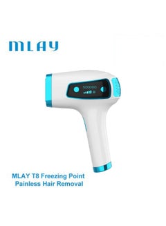MLAY T8 Painless Laser Hair Removal Device Sky Blue  - Image 1