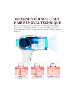 MLAY T8 Painless Laser Hair Removal Device Sky Blue  - Image 3