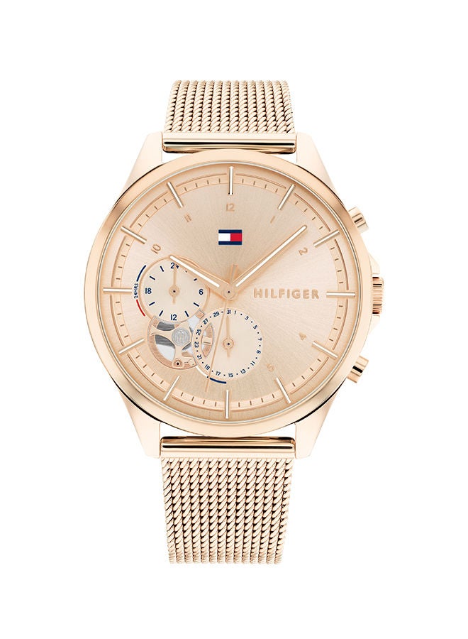 TOMMY HILFIGER Women's Quinn Carnation Gold Dial Watch - 1782486 - Image 1