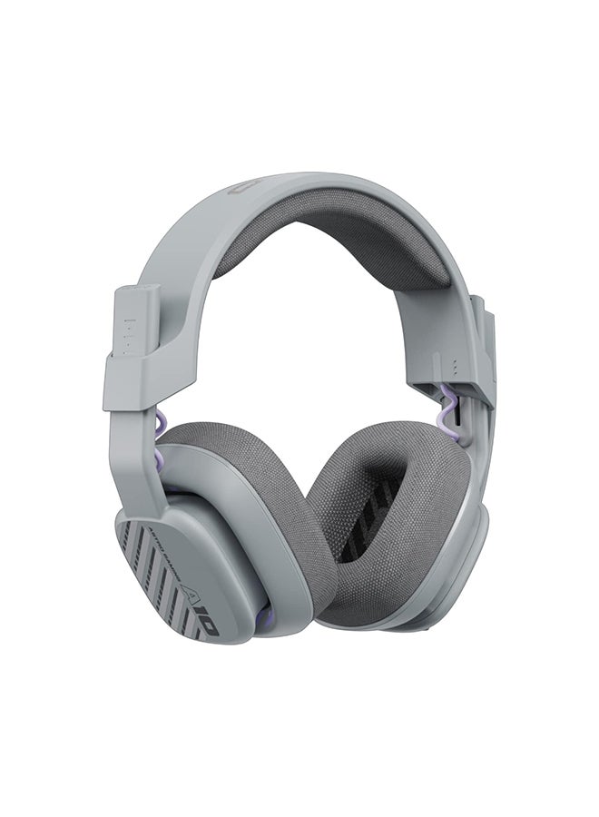 ASTRO - Astro A10 Gaming Headset Gen 2 Wired Headset - Over-Ear Gaming Headphones with flip-to-Mute Microphone, 32 mm Drivers, for Xbox Series X|S, Xbox One, Playstation 5/4, Nintendo Switch, PC, Mac - Grey - Image 1