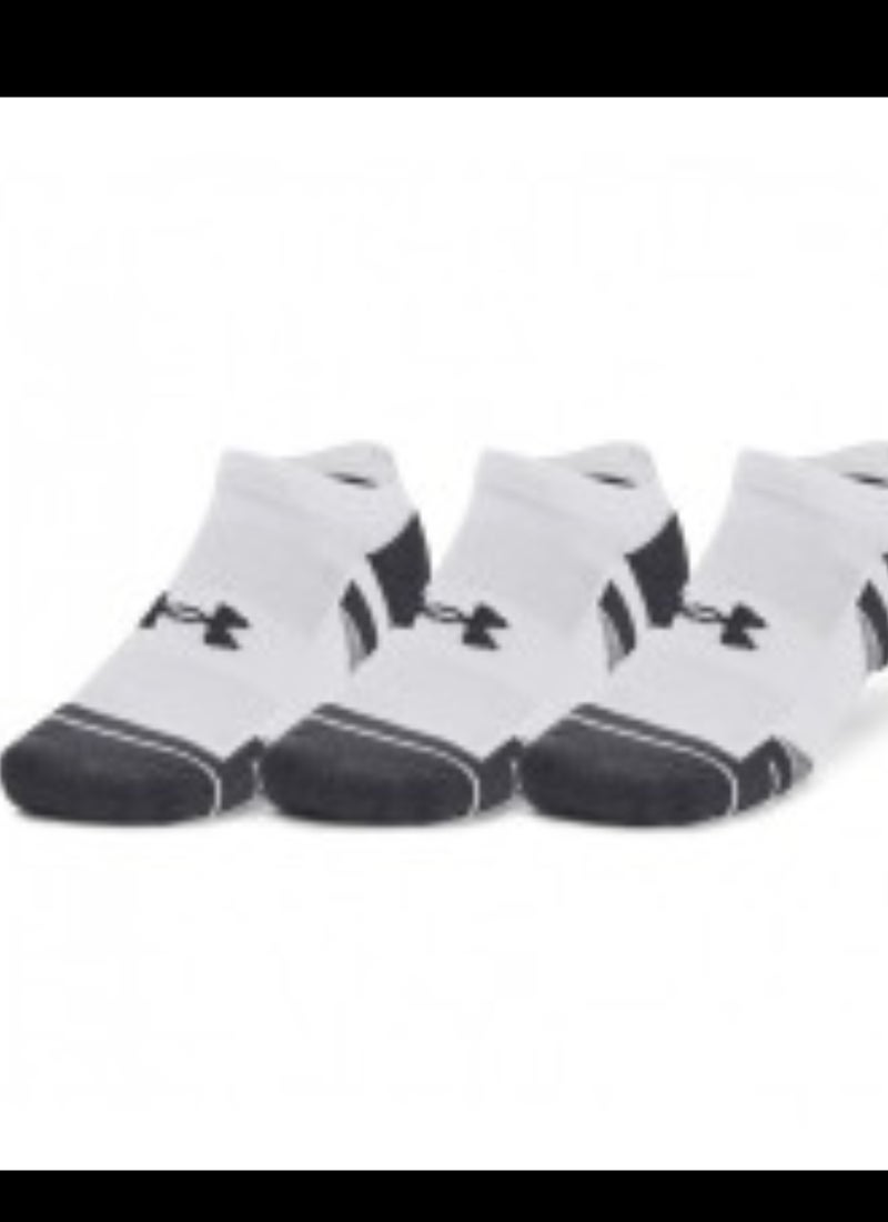 UNDER ARMOUR - Heat Gear No Show Socks White - Image 1