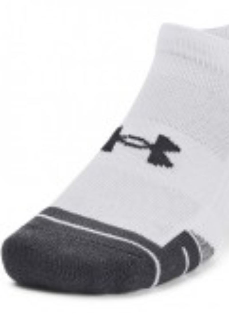UNDER ARMOUR - Heat Gear No Show Socks White - Image 1