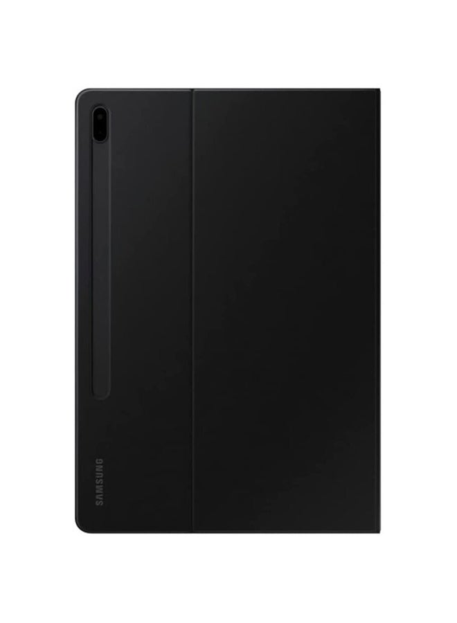 Samsung Tab S8+ / S7+ /S7 FE Book Cover Black - Image 1