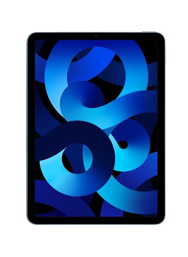 أبل - iPad Air 2022 (الجيل الخامس) مقاس 10.9 بوصة وسعة 256 جيجابايت ويدعم تقنية 5G باللون الأزرق - إصدار الشرق الأوسط - Image 1