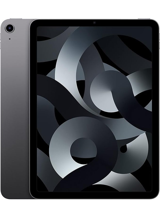 أبل - iPad Air 2022 (الجيل الخامس) مقاس 10.9 بوصة وسعة 256 جيجابايت وخدمة الواي فاي باللون الرمادي - إصدار الشرق الأوسط - Image 1