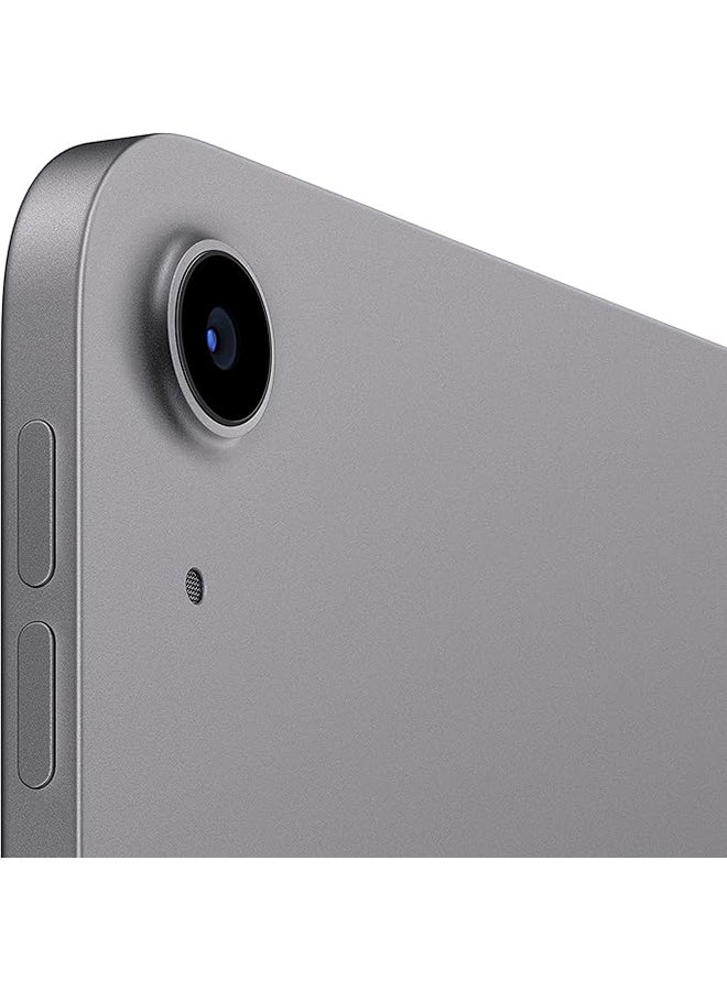 أبل - iPad Air 2022 (الجيل الخامس) مقاس 10.9 بوصة وسعة 256 جيجابايت وخدمة الواي فاي باللون الرمادي - إصدار الشرق الأوسط - Image 1
