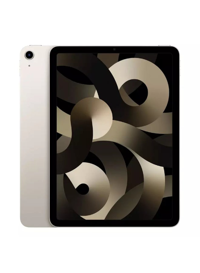 iPad Air 2022 (الجيل الخامس) مقاس 10.9 بوصة وسعة 256 جيجابايت بتقنية Wi-Fi Starlight - إصدار الشرق الأوسط - pnsku/N52866932A/45/_/1732087648/6a380b4e-c8fd-4e1a-b029-211c3351e0df