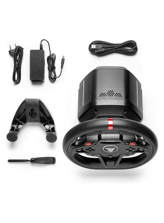 ثروستماستر ثراستماستر T248، عجلة سباق ودواسات مغناطيسية، محرك هجين، مبدلات مجداف مغناطيسية، ردود فعل ديناميكية للقوة، شاشة مع معلومات السباق (Ps5، Ps4، الكمبيوتر الشخصي) - Image 4