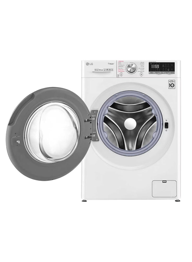 إل جي غسالة ملابس تحميل أمامي سعة 10.5 كجم - Image 2