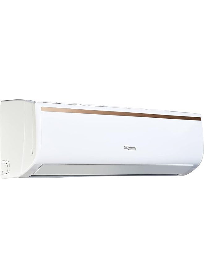 2 Ton Super General 2 Ton Split Air Conditioner, 24000 BTU, Rotary Compressor, Auto Restart, Gold Fin, 4-Way Swing - 103.3 x 20.2 x 31.3 Cm SGS249NE White