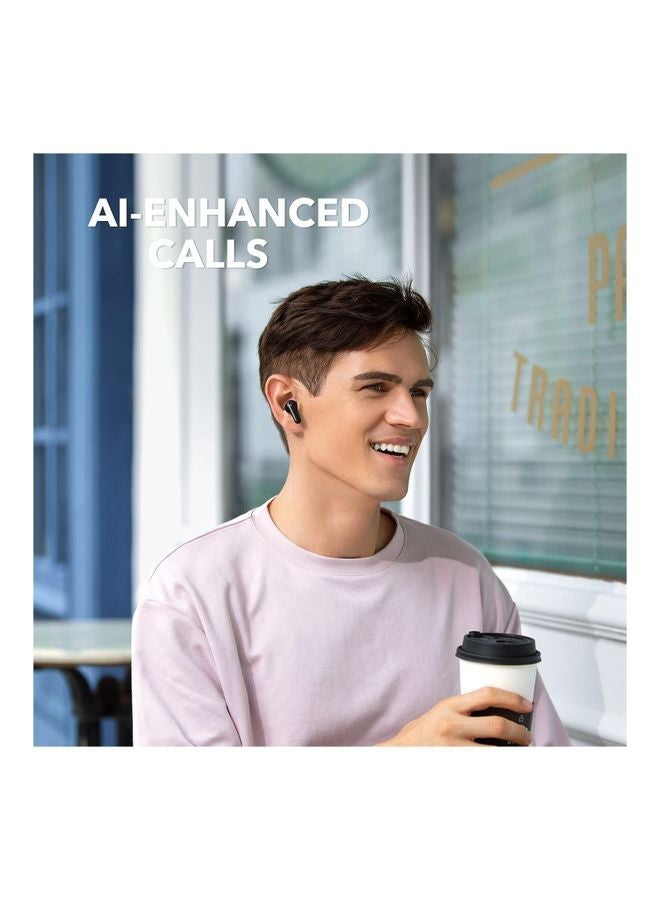 ساوند كور سماعات أذن لاسلكية Life P2 Mini تعمل بتقنية البلوتوث، ومشغلات مقاس 10 مم مع صوت جهير كبير، ومعادل صوت مخصص، وبلوتوث 5.2، ووقت تشغيل يصل إلى 32 ساعة، ومنفذ USB-C للشحن السريع أسود - Image 5