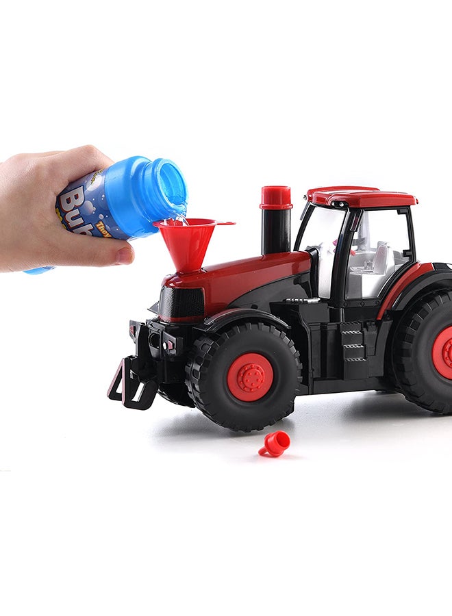 BUBBLE TOWN Bubble Blowing Tractor - Suitable For 4 Years And Above Assorted 41 x 16 x 13cm  - Image 3