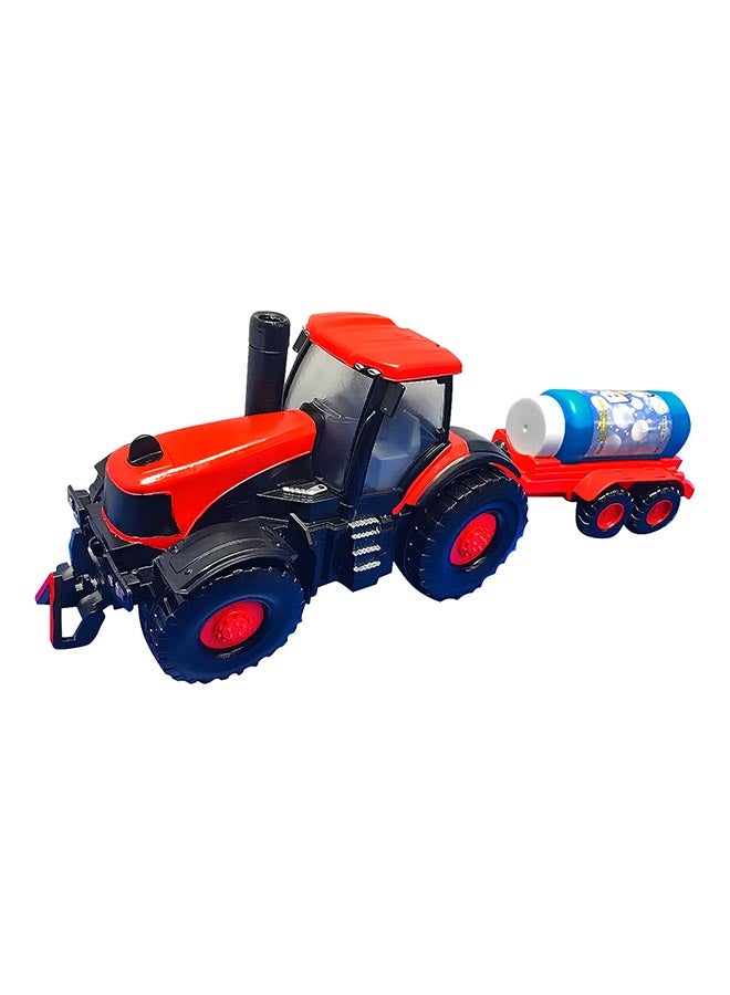 BUBBLE TOWN Bubble Blowing Tractor - Suitable For 4 Years And Above Assorted 41 x 16 x 13cm  - Image 2