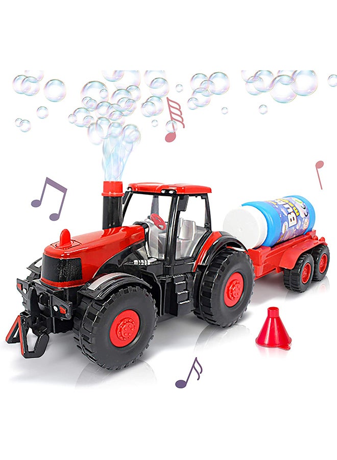 BUBBLE TOWN Bubble Blowing Tractor - Suitable For 4 Years And Above Assorted 41 x 16 x 13cm  - Image 5