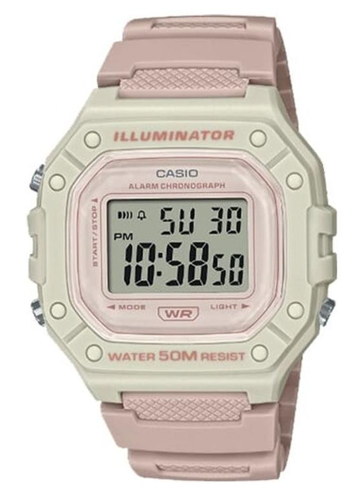 CASIO Girls' Digital Square Wrist Watch - Image 1