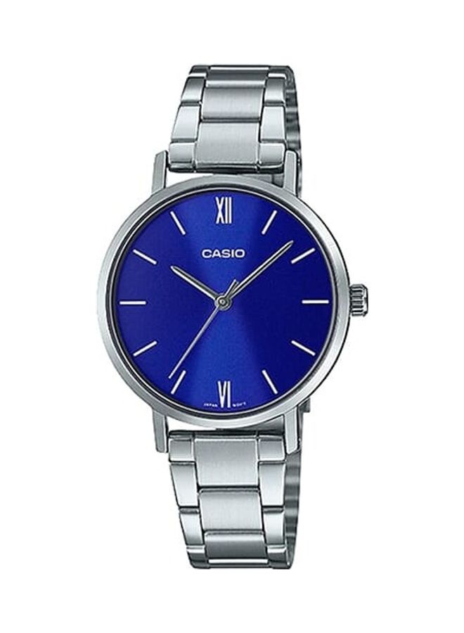 CASIO Women's Stainless Steel Analog Watch LTP-VT02D-2AUDF - Image 1