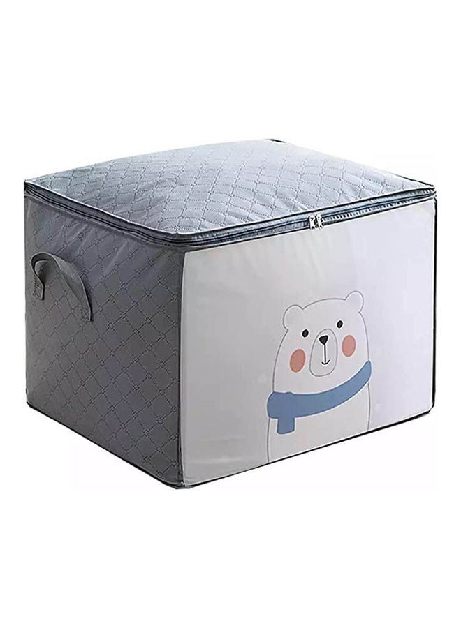 storage bag for clothes and blankets Grey 85Liters - Image 1