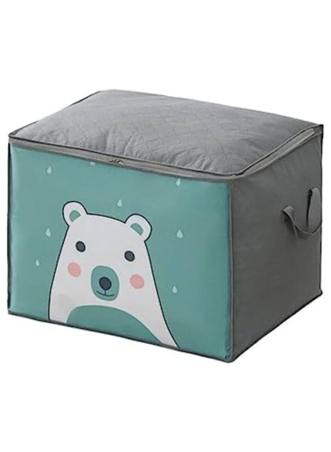 storage bag for clothes and blankets Grey 85Liters - Image 4