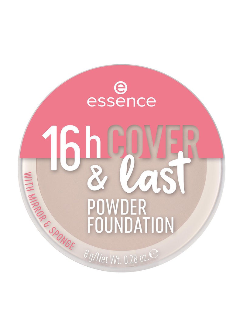 Essence - 16h Cover & Last Powder Foundation 04 Fair Ivory - Image 1