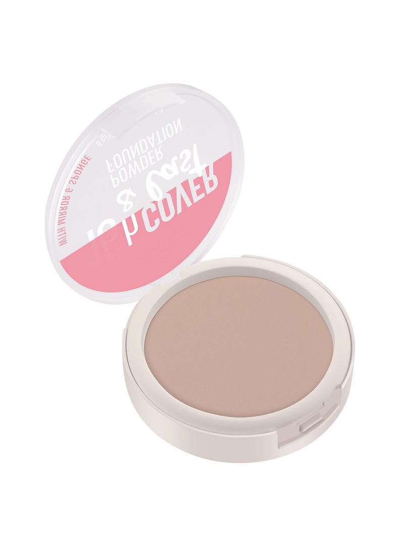 Essence - 16h Cover & Last Powder Foundation 04 Fair Ivory - Image 1