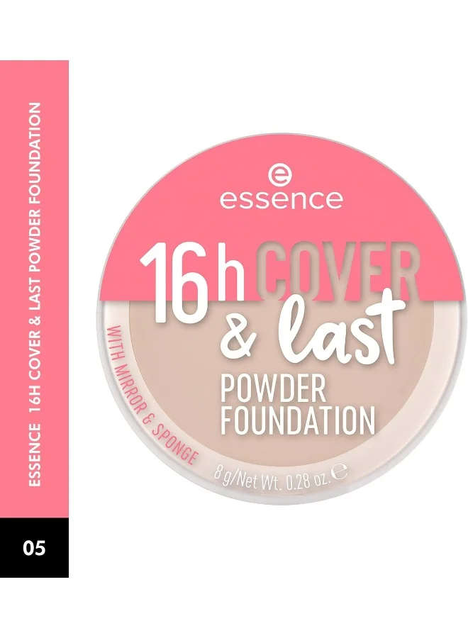 Essence 16h Cover & Last Powder Foundation 05 Classic Vanilla
