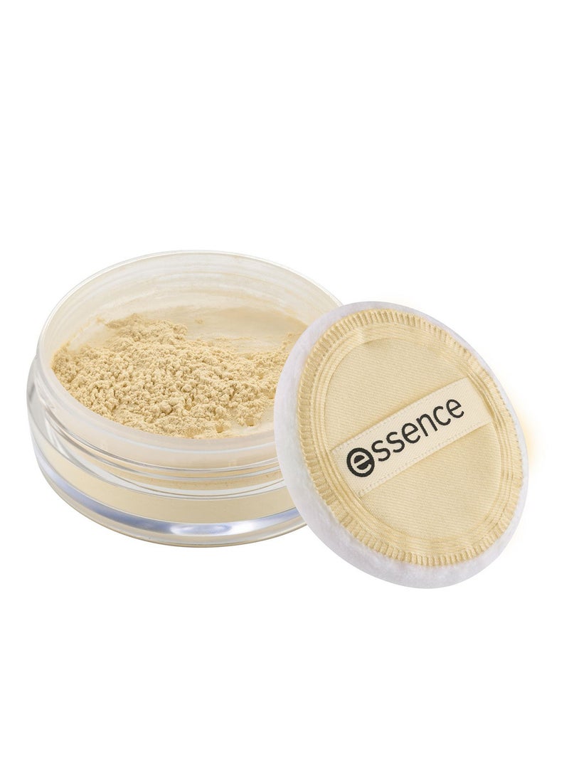 Essence Banana Loose Face Powder | Lightweight Finishing Powder for Shine Control and Colour Correction | Soft Matte Finish | Long Lasting Makeup Setting Powder| 6g (Pack of 1) Yellow - Image 2
