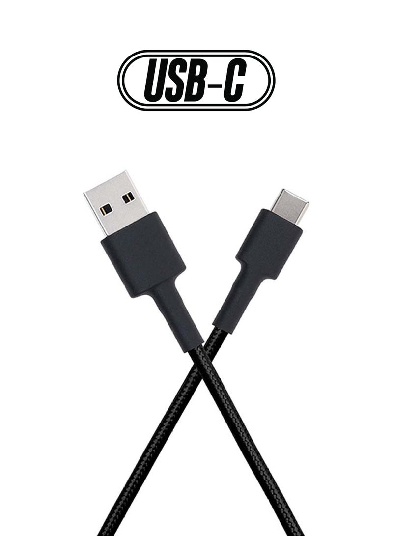 Xiaomi Mi Braided USB Type-C Cable Black - Image 1