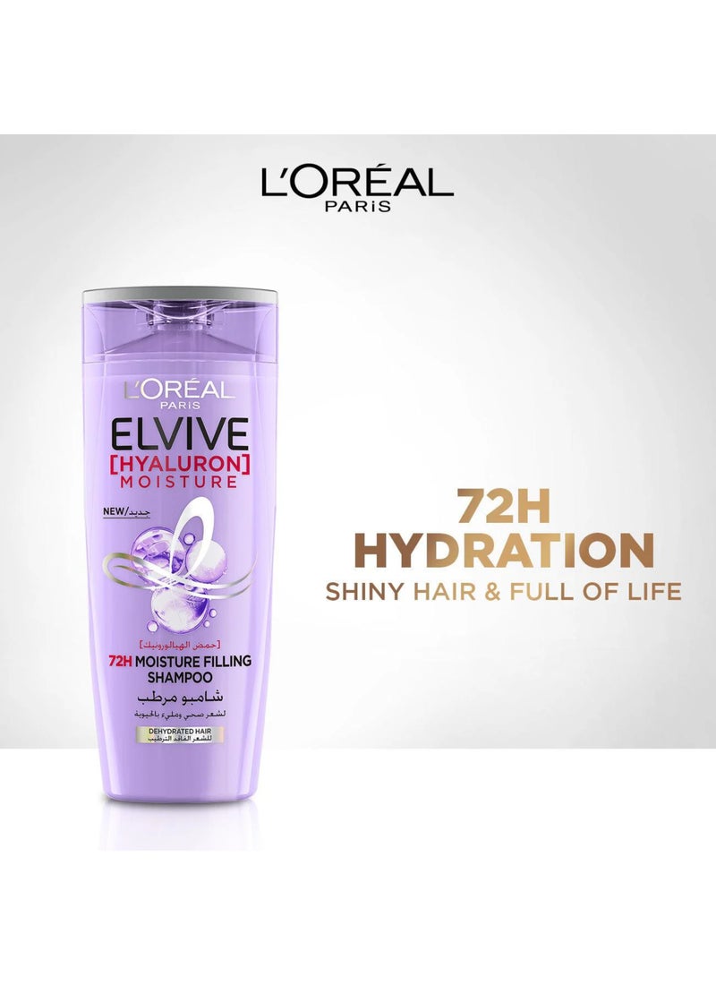 لوريال باريس شامبو إلفيف هيالورون المرطب للشعر الجاف 200 مل 200ملليلتر - Image 2